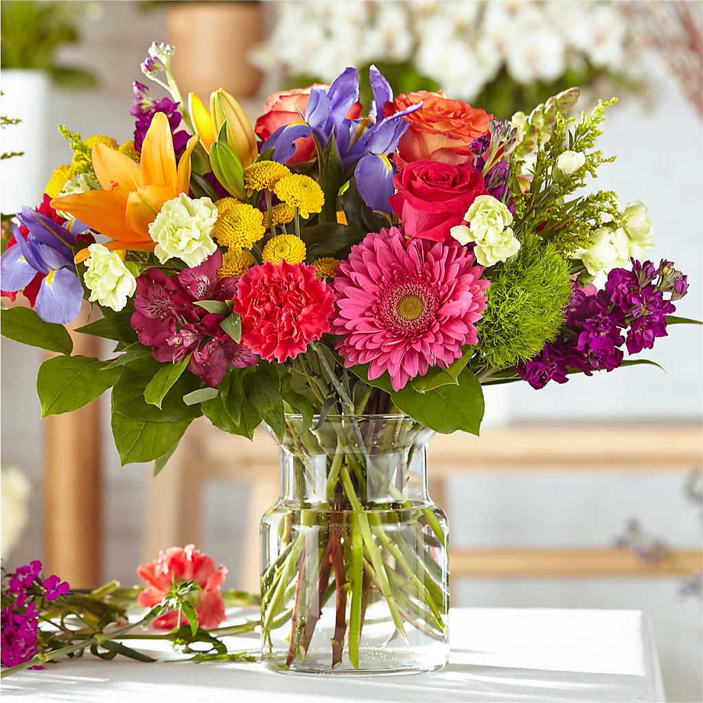 Bold & Bright – A Florist Original – CONNY'S FLOWER SHOP INC, Ashland MA