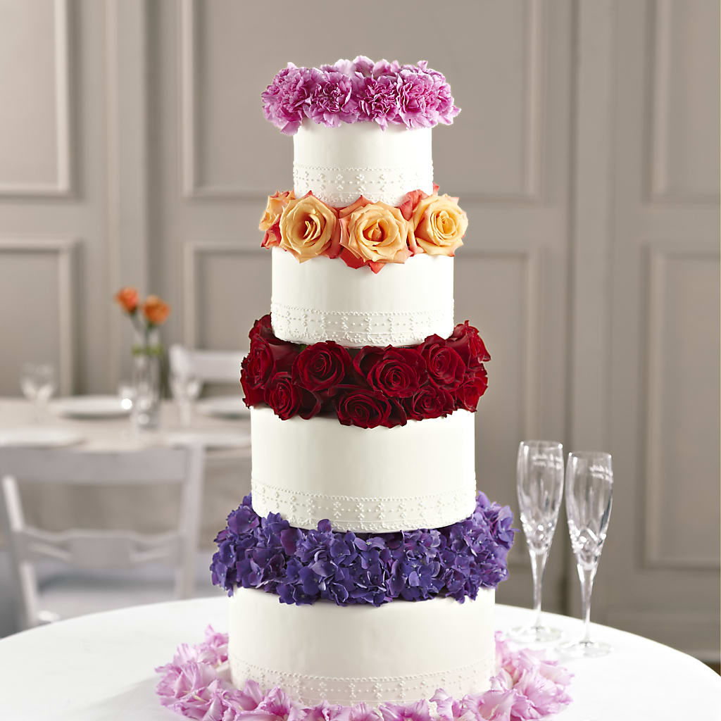 Infinite Love Cake Décor – CONNY'S FLOWER SHOP INC, Ashland MA