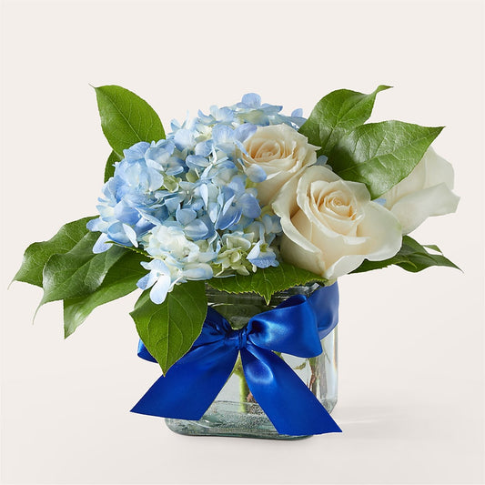 Sky Blue Delight Bouquet